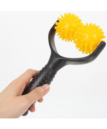 Buy Gatuida Fascia Muscle Roll - Deep Tissue Massage Device for Neck Arm & Back Relief - Yellow Body Roller Tool | International Shipping Available - Buy Online on GoSupps.com
