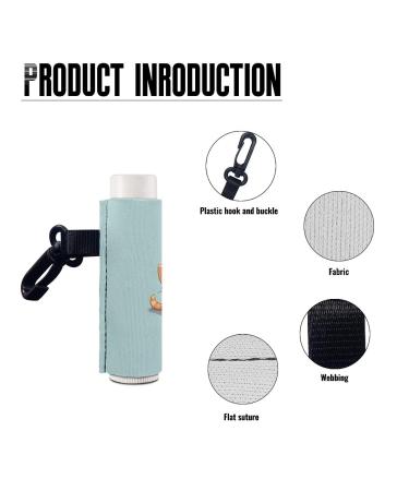 ZOUTAIRONG Cat Lip Balm Sleeve | Cute Cartoon Kitten Keychain Holder for Chapstick & Lip Gloss | Perfect Travel Accessory | Ideal Women s Stocking Stuffer - Buy Online on GoSupps.com