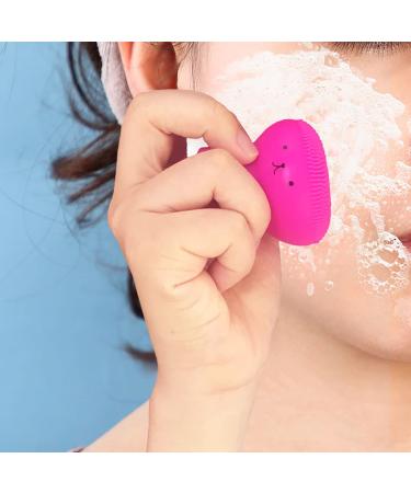 Duruan Silicone Facial Cleansing Brush + Massager - Octopus Shape, Deep Cleaning & Exfoliating Skin Massage (Blue+Red, 2Pcs) - Buy Online on GoSupps.com