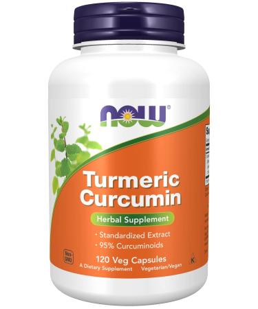 Now Foods, (2 Pack) Curcumin, 120 Veg Capsules