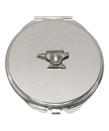 Anvil Compact Mirror Handbag Gift With Free Engraving 7