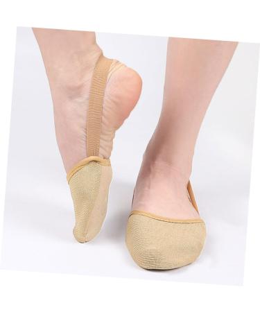 Yoga Toe Protector Shoes - 2 Pairs Sweat-Absorbent Forefoot Pads for High Heels | Breathable Cushion Socks - Buy Online on GoSupps.com