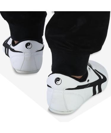 Alomejor Taekwondo Shoes - Lightweight Martial Arts Sneakers for Karate Kung Fu Tai Chi - Black Stripes Available in Medium/XX Large - Buy Online on GoSupps.com
