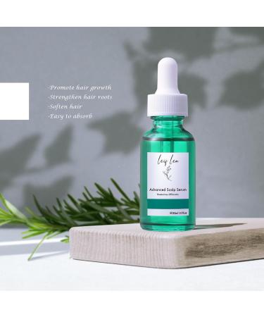 Hair Growth Serum Leif Lea Rosemary Oil for Hair Growth Rosemary Essential Oil for Scalp Treatment and Hair Loss Treatment Suitable for Women and Men 30ml - Buy Online on GoSupps.com