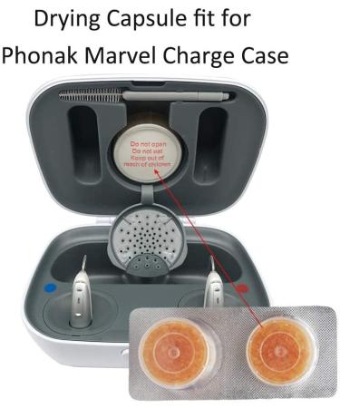 8PCS Phonak Hearing Aid Drying Capsules for Charger Case | Efficient Hearing Aid Dryer - Buy Online on GoSupps.com