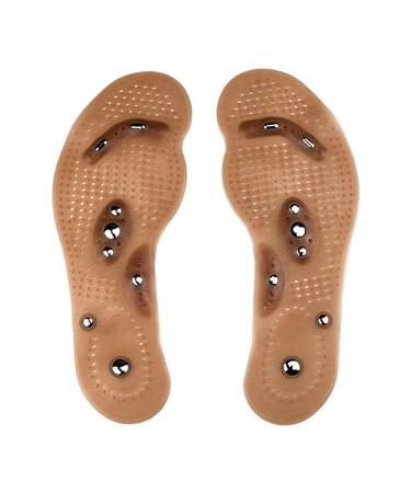 Magnetic massage insoles-Health Foot Magnet Therapy Magnet Acupressure Shoes Pads Foot Care Pillow For Men And Women Es **