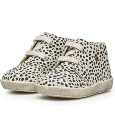 Falcotto Baby Girls Conte Low-Top Sneakers - Size 4.5 UK Child - White - Buy Online on GoSupps.com