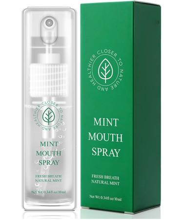 Portable Mint Mouth Spray - Reduces Bad Breath Soothes Dry Mouth Sugar-Free & Long-Lasting - Ideal for Everyday Use - Buy Online on GoSupps.com