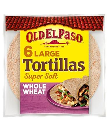 Old El Paso Old El Paso 6 Tortillas 350g whole wheat