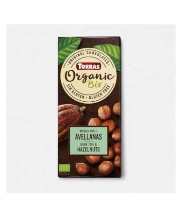 Gullon CHOCO 70% HAZELNUT 100g BIO TORRAS
