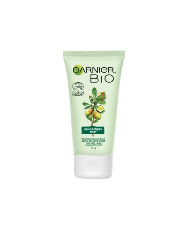 Garnier Bio Organic Argan Multi-Use Rescue Face Balm for Dry and Sensitive Skin 50 Milliliters