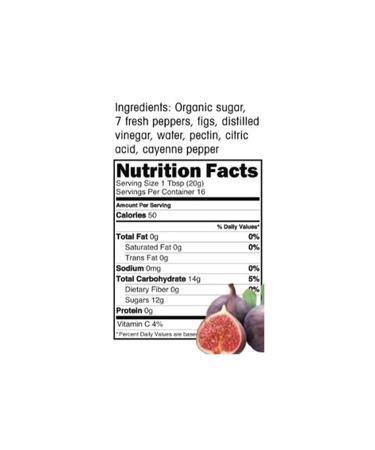Jenkins Jellies Fiery Figs Hot Pepper Jelly - Sweet & Spicy Jalapeo Jelly | Gluten Free Vegan Pepper Jam - 11oz - Buy Online on GoSupps.com