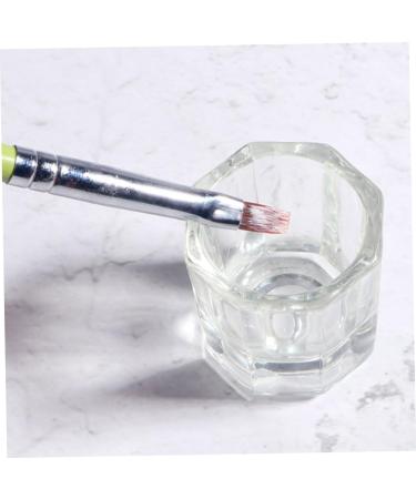Healeved Nail Cup Nail Dappen Dish Nail Dish Cup Manicure Nail Dish Dappen Dish for Acrylic Nails Acrylic Nail Tools Dappen Dish Nail Liquid Nail Dish with Lids Wash Pen Glass With Cover - Buy Online on GoSupps.com