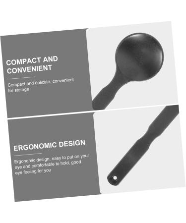 SOESFOUFU 3pcs Vision Test Baffle Handheld Eye Occluder Eye Exam Tools Eye Patch for Glasses Eye Cover Plastic Black 24.00X6.00X0.50CM - Buy Online on GoSupps.com