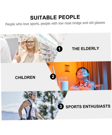 Buy Housoutil 10-Pair Silicone Sunglasses Holders & Glasses Protection Kit | Anti-Glare Ear Hooks for Optimal Eye Wear Support - Buy Online on GoSupps.com