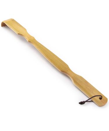 Omszte Bamboo Back Scratcher,100% Natural Bamboo Back Scratchers for Itching Relief,Strong & Sturdy 17 inches