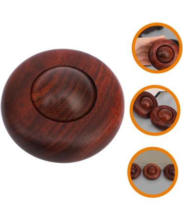 Buy Gleavi Wooden Health Ball - Handheld Massage Roller & Thai Massage Device | Eco-Friendly Boho Mahogany - Buy Online on GoSupps.com