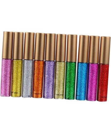 TOVINANNA 30 Pcs Glitter Eyeliner Eyeshadow Eyeliner Pencil Liquid Eyeliner Shimmery Eyeliner Set Pearlescent - Buy Online on GoSupps.com