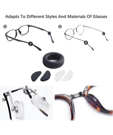 Buy 20 Pairs of Self-Adhesive Silicone Nose Pads for Glasses - Non-Slip & Comfortable | Anti-Slip Glasses Accessories - Buy Online on GoSupps.com