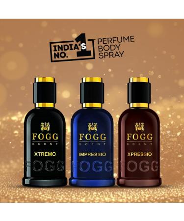 Fogg Scent Xpressio Deodorant 100ml EDP - Body Mist Fragrance Perfume Spray for Men - Buy Online on GoSupps.com