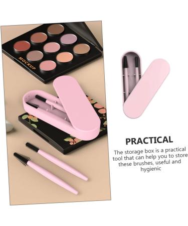 Didiseaon 1set Eyelash Brush Eyebrow Brush Eyelash Beauty Comb Eyelash Brow Wand Eye Shadow Applicator Silicone Makeup Brush Kit Silica Gel Eyelash Tool Pink Multifunction Woman - Buy Online on GoSupps.com