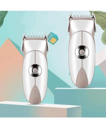 QUUL Baby Electric Hair Clipper: Rechargeable, Waterproof & Mute - White - Buy Online on GoSupps.com