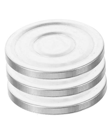 Alipis 3pi ces Palette Blanche pour Fards Paupi res Godets Aluminium pour Blush Accessoires de Rangement pour Cosm tiques