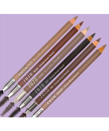 ZUZU LUXE Cream Brow Pencil (Flax - Blonde) | Sculpt & Define Brows | Natural Finish Vegan Formula - Buy Online on GoSupps.com