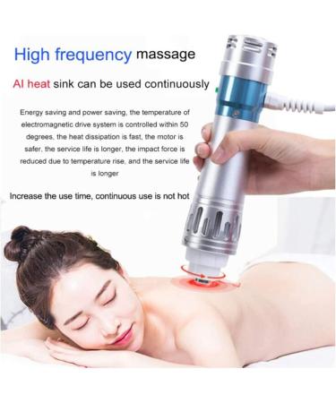 Jingedd Shock Wave Therapy Device - Electromagnetic Deep Tissue Massager for ED & Improved Circulation | International Shipping Available - Buy Online on GoSupps.com