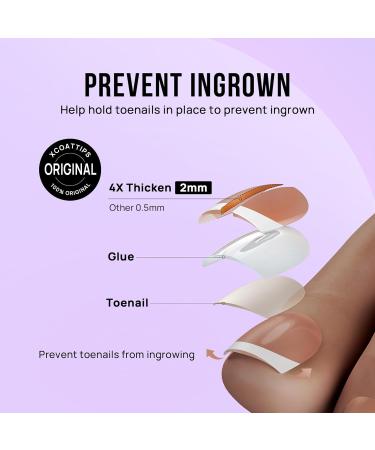 BTArtbox Halloween Press On Toenails - Short White French Tips 32 Piece Kit in 16 Sizes Perfect Fit with Glue for Women - Buy Online on GoSupps.com