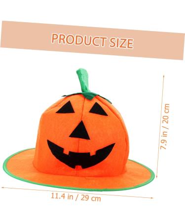 Yardenfun Halloween Caps Cosplay Prop cloth Pumpkin Prop Halloween Pumpkin Hat - Buy Online on GoSupps.com