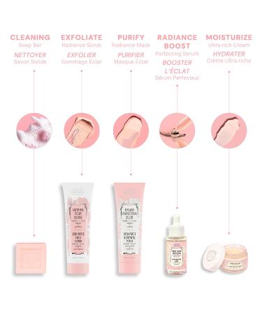 Panier des Sens Face Soap Bar - Hydrating Makeup Remover with Cornflower Rose & Shea Butter - 98% Natural Ingredients - Made in France - Gentle Face Cleanser 3.5 oz - Buy Online on GoSupps.com