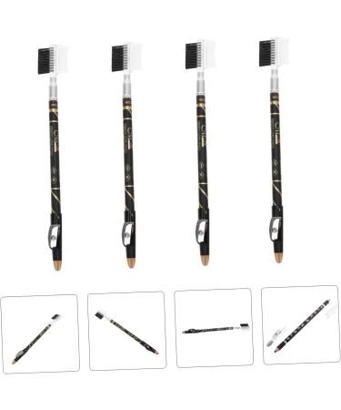 FOMIYES 24 Pcs Two-in-one Eyebrow Pencil Waterproof Eyeliner Eyelash Tool Eyebrow Drawing Tools Lasting Girl - Buy Online on GoSupps.com