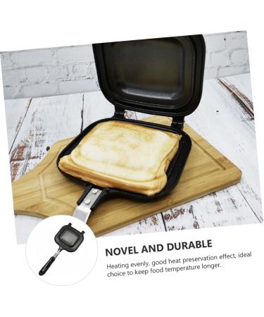 Zerodeko Breakfast Pan Skillet Mini Waffle Mini Grill Waffle Maker Burger Buns Toast Non Stick Pan Evil Eye Cup Milk Heating Pot Tortilla Maker Sandwich Cooker Household Mold Aluminum Alloy - Buy Online on GoSupps.com