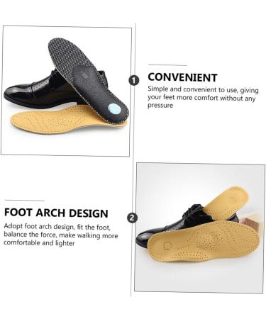 FOMIYES 2 Pairs Flatfoot Arch Support Insoles | Comfortable Cushions for Foot Pain Relief & Correction - Buy Online on GoSupps.com