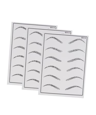 Didiseaon Eyebrow Microblading Eye Brow Practice Skin Eyebrow Practice Skin Eyebrows