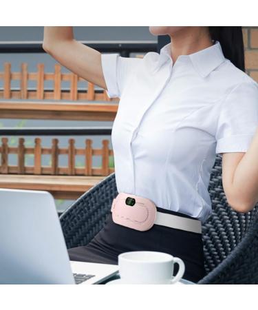 Zonttr Menstrual Heating Pillows - Intelligent Warm Palace Belt for Waist Pain Relief & Uterus Comfort | Vibrating Abdominal Massage & Durable Electric Hip Belt - Buy Online on GoSupps.com