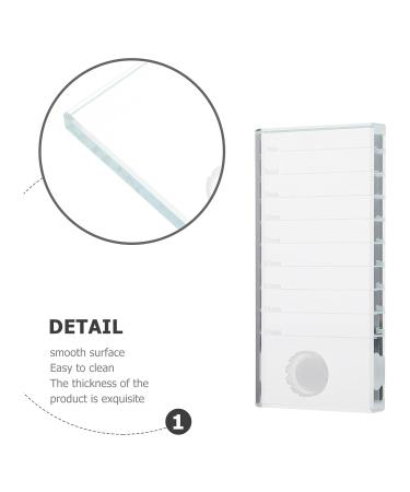 Lurrose 2PC Eyelash Crystal Palette - Professional Lash Extension Hand Plate & Holder | Premium Eyelash Tools - Buy Online on GoSupps.com