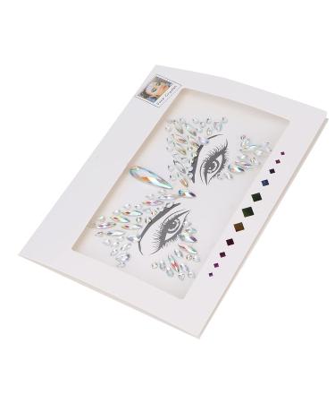 Face Rhinestones Stickers - Shiny Glitter Self-Adhesive Waterproof & Sweat Proof for Festival & Holiday | International Shipping - Buy Online on GoSupps.com