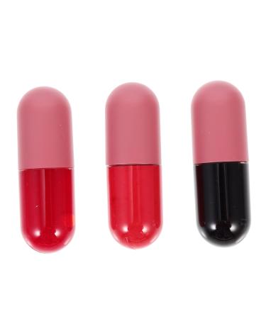 PartyKindom 3pcs Moisture Lip Oil Lip Plumper Gloss Care Oils for Dry Moisturizer Gloss