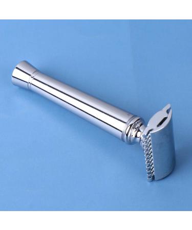 Buy Reusable Safety Razor for Men - Traditional Manual Shaving Razor | Eco-Friendly Wood Design - Buy Online on GoSupps.com