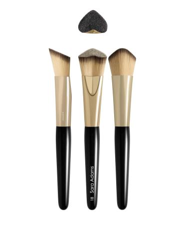 Pro High Technique Angled Double Side Brush 18 | Precision Cleaning Tool for Professionals | International Shipping Available - Buy Online on GoSupps.com