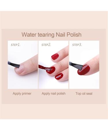 Nail Lights 8ML Base Coat Varnish Top Manicure Nail Polish Permanent Varnishes Polish Semi Nail for Gel Gel Nail - (Color: B) - Buy Online on GoSupps.com