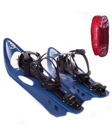 Inook axm snowshoes i snowshoes with climbing aid i eu 36-47 i snowshoe set with practical snowshoes carrying bag i individually size adjustable and many patented functions - Buy Online on GoSupps.com