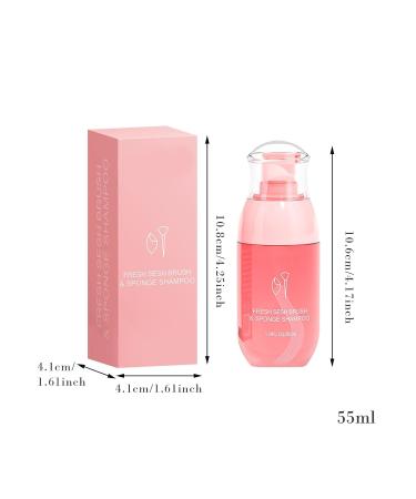 Buy Brush and Sponge Cleaner | Makeup Brush Shampoo & Sanitizers | Best Cosmetic Tool Cleaning Solution for Beauty Tools - Buy Online on GoSupps.com