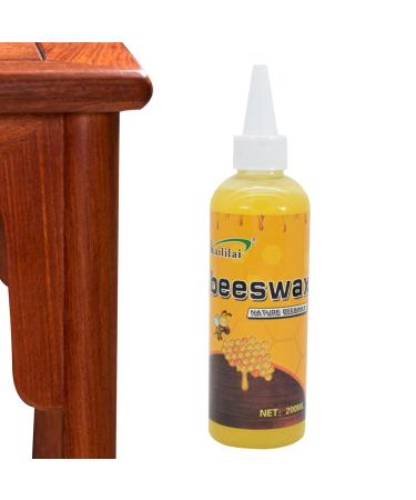 Wood Wax Furniture Care Tempering Beeswax With Natural Ingredients | and wood furniture polisher for Hulzogul furniture floors tables and cabinets 200 G