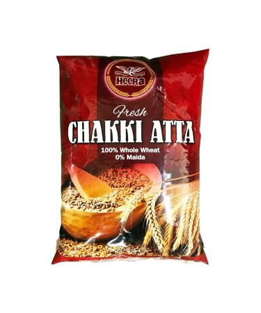 Heera Chakki atta 10 kg | Nutritious and Healthy | 100% Pure and Natural | Supports Immunity | Pure Chakki Atta