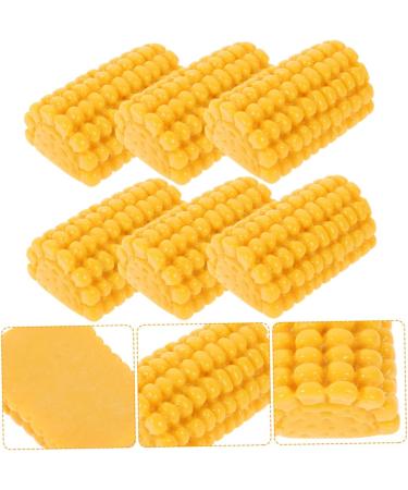 BESPORTBLE Resin Fake 30pcs Simulation Corn Handmade Materials Resin Child Fake Corn Phone Shell Ornament - Buy Online on GoSupps.com