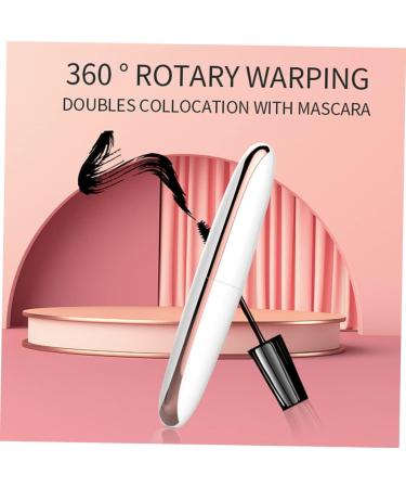 Beatifufu 1 Set Eyelash Curler Heating Lashes Curler Portable Hair Curler Heated Eyelash Wand Power Tools Heated Curlers Hot Eyelash Curling Clip for Eyelash Heated Lash Curler White Abs 13.6X2.4X2.1CM - Buy Online on GoSupps.com