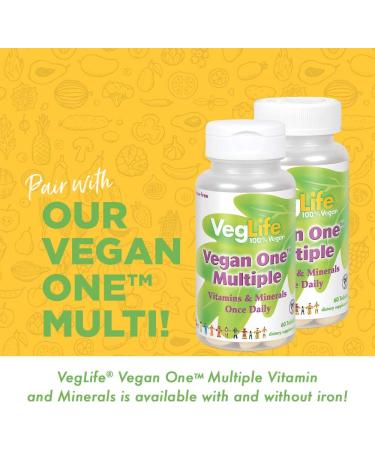 Veglife Vegan Vitamin C 1000mg Non GMO with Acerola & Rose Hips | Immune Support | 90 Vegan Capsules - Buy Online on GoSupps.com